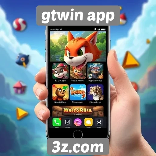 Visão geral dos jogos disponíveis no gtwin app